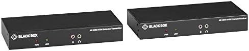 Crna kutija KVM Extender CATx - 4k SH HDMI USB 2.0 serijski Audio Lokalni Video