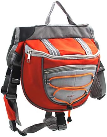 Ruksak za pse Podesiva torba za sedlo za pse ruksak sa bočnim džepovima, putni Paketi za planinarenje i kampiranje
