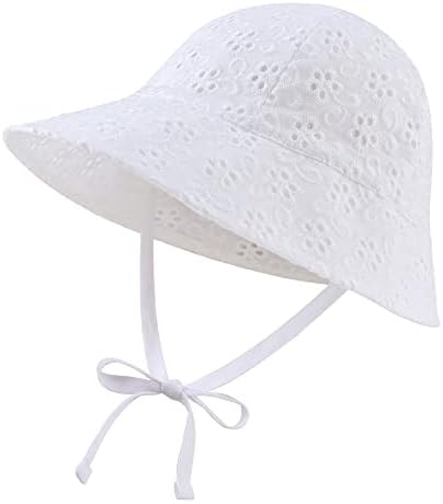 Široka beba dječja djevojka sunčanica za malinu za zaštitu od sunca Djevojke kašike za plažu šešira pamučna