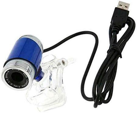 FansiPro Mini 2.0 USB 50mp HD web kamera sa mikrofonom za računarski PC laptop za laptop, 2.16 * 1.38 * 2.44, plava