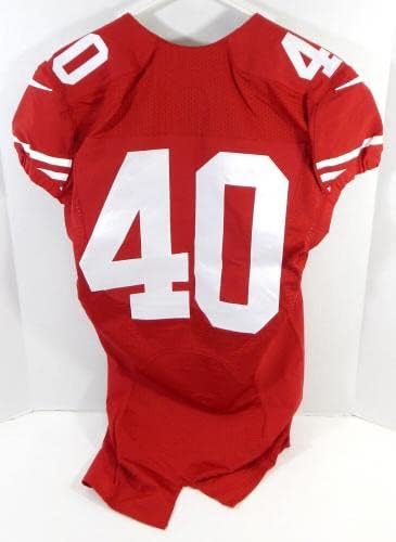 2014 San Francisco 49ers 40 Igra izdana Crveni dres 40 DP26920 - Neincign NFL igra rabljeni