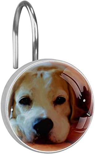 Palika Beagle Dog Lovelyshower Curkin kukice Prstenje, otporan na hrđe od 12 kuka