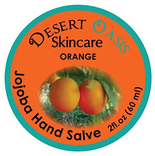 Narandžasta melem za ruke sa preko 50% ulja jojobe plus 2 narandžasta balzama za usne sa preko 70% ulja jojobe. prirodno. By Desert Oasis Za Njegu Kože