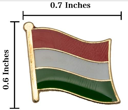 A-ONE 2 PCS-Budapest Shield vez + Mađarska Zemlja Zastava LAPEL PIN, Europa Landmark Patch, evropska
