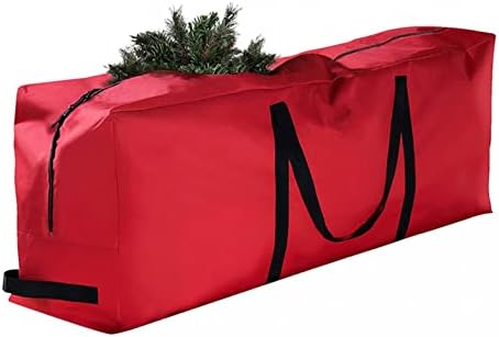 Cokino velika torba za čuvanje jelke sa izdržljivim ojačanim ručkama & Dual Zipper Umjetna rastavljena stabla suza dokaz Oxford Duffle torba Božićne kutije
