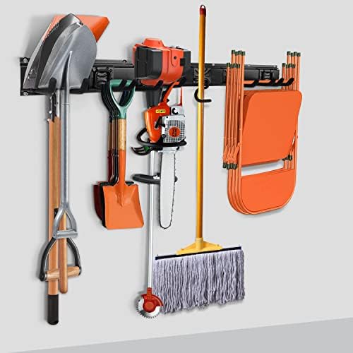 Stalak za odlaganje baštenskog alata, vanjske vješalice za električne alate za organizaciju garažnih zidova