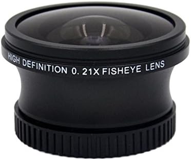Sony HDR-CX160 HDR-CX160 / B 0.21X visokokvalitetna frish-očna objektila + NWV Direktna krpa za čišćenje