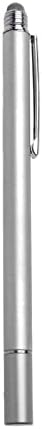 Boxwave Dualtip kapacitivni stylus - univerzalni dualtip kapacitivni olovci - metalik srebrna, olovka za pametne