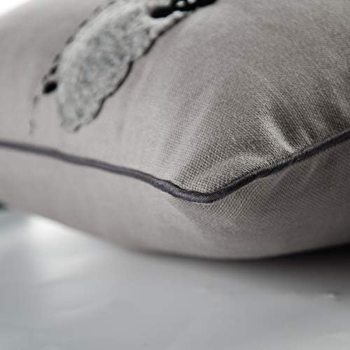 JWh ovčji papir Accent jastuk Berber Fleece Cushion Cover ručno radna jastučnica za kućni kauč na kauč na auto dnevništvo uredske stolice dekor jastuk od 12 x 20 inča pamučne platnene