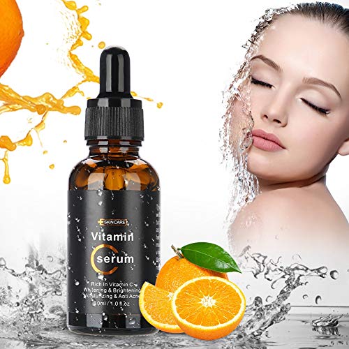 Serum hijaluronske kiseline, Anti-aging Vitamin C krema za njegu kože lica prirodna organska Formula za