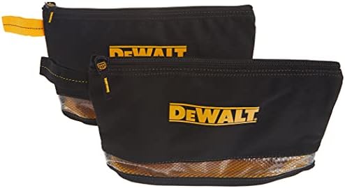 DEWALT Dg5102 višenamjenske torbe sa patentnim zatvaračem, 2 pakovanja, Crne
