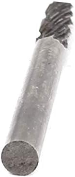 X-DREE 3mm prečnik bušaće rupe konus volfram čelik čvrsti karbid rotacione datoteke alat za sečenje (Herramienta de broca de corte rotativa de corte de limas de acero de tungsteno cónico de vástago de 3 mm de