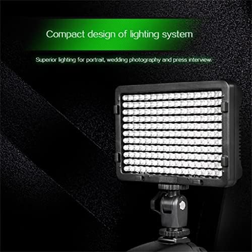 HOUKAI LED video svjetlo na kameri BI-COLOR-u 3200-5600K Photography Dichografska rasvjeta sa ugrađenom baterijom za DSLR kameru