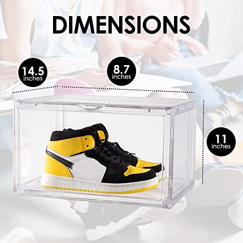 Vitrina za cipele, plastična kutija za patike koja se može slagati, kutija za cipele, prozirna plastika koja