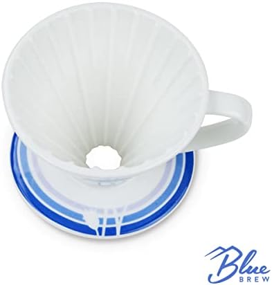BLUE BREW BB1001 prelijte kapaljkom za kafu, veličine 01 aparat za kafu od keramičkog korneta