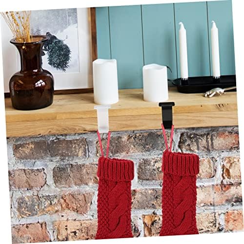 Doitool Božićna kuka metal s kuke zidne kuke za čarape metalni vijenac vješalica božićne poklopce božićne čarape