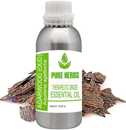 Čisto bilje Agarwood Pure & amp; prirodna Terapijautično eterično ulje bez kapaljke 1000ml