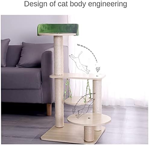 LEPSJGC Cats penjački okvir otporan na habanje cats Tree integrisana instalacija pogodna igračka