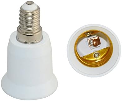 SuperWhole E14 do E27 Base LED CFL sijalica lampa Adapter Converter Screw Cap utičnica novo