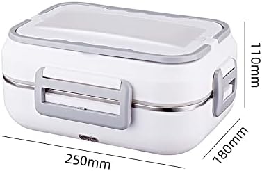 Prijenosni električni ručak kutija Auto automatski grijač hrane, 12v/220v 2-u-1 prijenosni grijač hrane kutija za ručak za automobil i Dom 1l