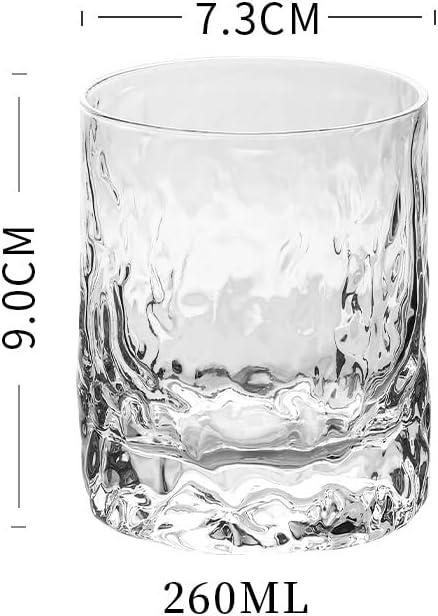 EODNSOFN nepravilna završna obrada Brandy Snifters Scotch Whisky čaša za vino staromodna čaša za