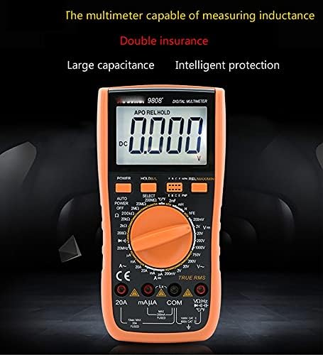 FEER 9808+ High Precision Digitalni multimetar 2000UF CAPACIMETEL 20MHZ Frekvencijsku temperaturu i mjerenje