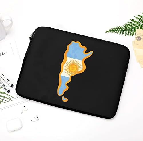 Argentinska zastava Karta Prekrivač fuse za laptop Trajna torba za rukav za rukav za kućnu kancelariju
