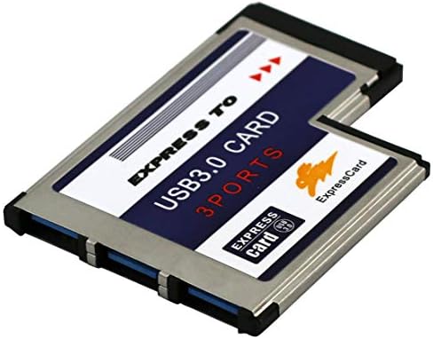 JMT 3 portove skrivene unutar USB 3.0 za ExpressCard 54mm USB3.0 adapter za adapter za Express karticu prijenosnog računara