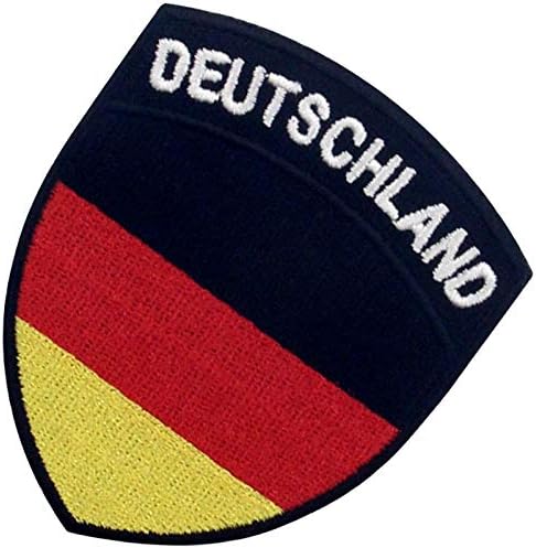 Embtao Njemačka Shield Flag flaster vezeni aplicirani željezo na šivanju njemačkog nacionalnog amblema