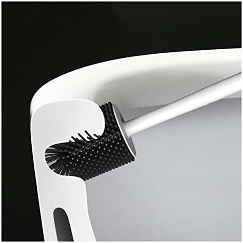 Silikonski toaletni četkica za toalet Brzi nosač za sušenje Crevece četkica sa držačem mekih alata