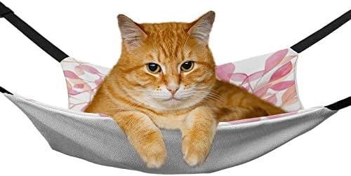 Akvarelni Listovi Viseća Mreža Za Kućne Ljubimce Stand Cat Bed Potrepštine Za Kućne Ljubimce Odlična Prozračnost Laka Montaža U Zatvorenom Prostoru Na Otvorenom