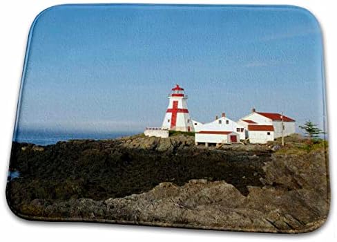 3drose East Quoddy Lighthouse, New Brunswick, Canada-CN04... - Prostirke Za Kupatilo