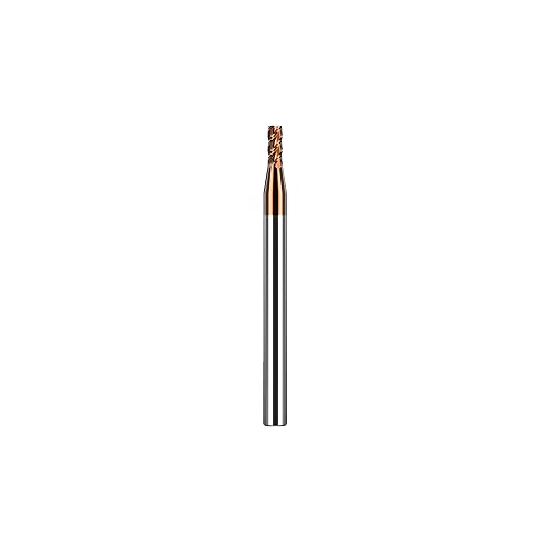 1pc 4 Flutes Carbide kvadratni krajnji mlin-2.5 mm Dia, 4mm Shk Dia - micro Grain CNC ruter Bits