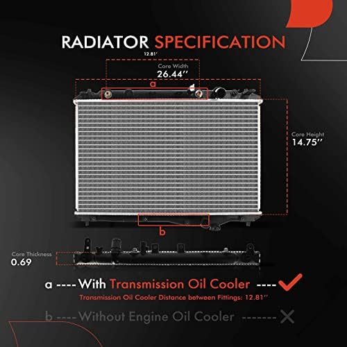 A-premium motor za hlađenje radijator skupština sa menjačem ulje Cooler kompatibilan sa Honda