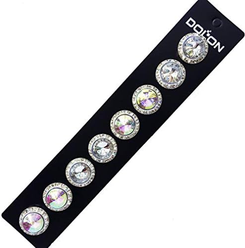 4 para 20mm okruglog oblika akrilne kamene naušnice za ženske vjenčane plesne kostime Casual Wear scenski nakit