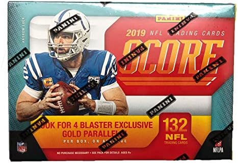 2019 Score NFL Football Blaster Box 132 kartice & amp; 1 memorabilija kartica po kutiji plus Bonus paket