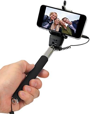 Xtreme Cables Selfie držač štapa za univerzalne / pametne telefone - Maloprodajna ambalaža-Crna