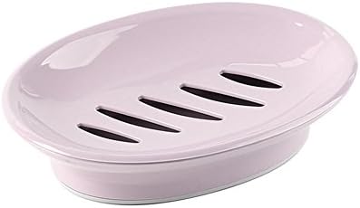 Maserfaliw SOAP kutija, klasična, korisna, dvostruki slojevi ovalni sapun za pohranu kutija kutija kuhinja kupatila