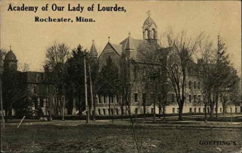 Akademija Gospe od Lourdesa Rochester, Minnesota mn originalna antička razglednica
