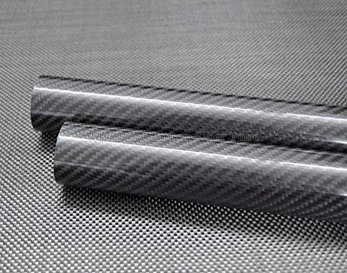 Cijev od karbonskih vlakana 3k od 22mm - ID 18mm X 500mm dužina Full Carbon kompozitnog materijala/cijevi.