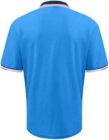 Muška majica Ljetna casual rever uboda kontrastni boja majica Sportske modne majice s kratkim rukavima
