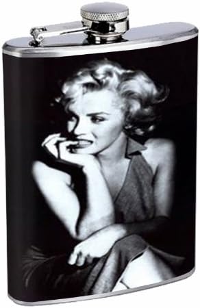 Marilyn Classic slika 8OZ tikvica od nerđajućeg čelika D-002