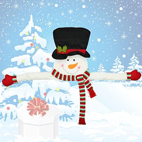 Jojofuny 3 kom tkanina šal ukras za ukrašavanje šešira rukavice mittens Arms Snowman Xmas Shop Holiday pribor Dekoracije Kazneno drvo jelena sa gornjim ukrasima Hugger Winter Santa Decor Viseći