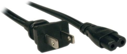 HQRP AC kabel kompatibilan sa Panasonic K2CA2CA00025 K2CA2CA00029 DMC-TS5 DMC-TS5A DMC-TS5D DMC-TS5K DMC-TS5S HC-V100K HC-V100MK mrežni kabel, ul naveden