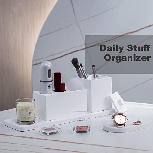 Držači četkica za zube za kupaonice, bijela kupaonica dodatna oprema Diatomit, električna držač