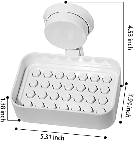SOAP sapun za usisavanje Snažni vakuumski usisni držač sapuna, jak držač spužve za tuš zid, kadu, kupaonica,