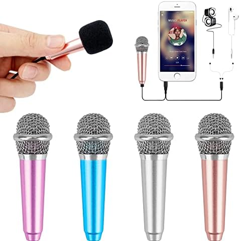 Prijenosni Mini vokalni mikrofon za mobilne telefone, računare i tablete-za snimanje, ćaskanje i pjevanje