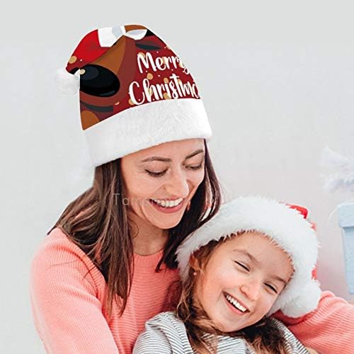 Božić Santa šešir, Big Moose Sretan Božić Božić šešir za odrasle, Unisex Comfort Božić kape za Novu godinu svečani