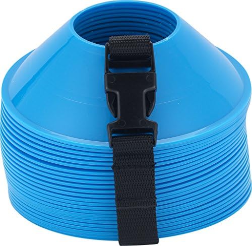 American Challenge-Agility Soccer Mini disk čunjevi sa trakom za nošenje, sportski čunjevi za vježbe i trening