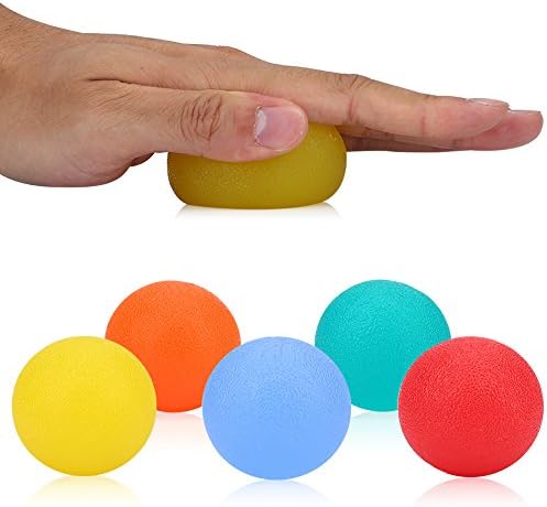 Alomejor lopte za ručni hvat Lopta za rehabilitaciju ručni prst oporavak trening Restore Squeeze Ball za
